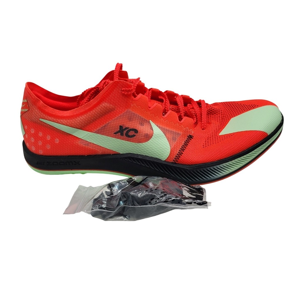 Nike Zoom Dragonfly XC Mens 13 Bright Crimson‎ Green Racing Spikes DX7992-600